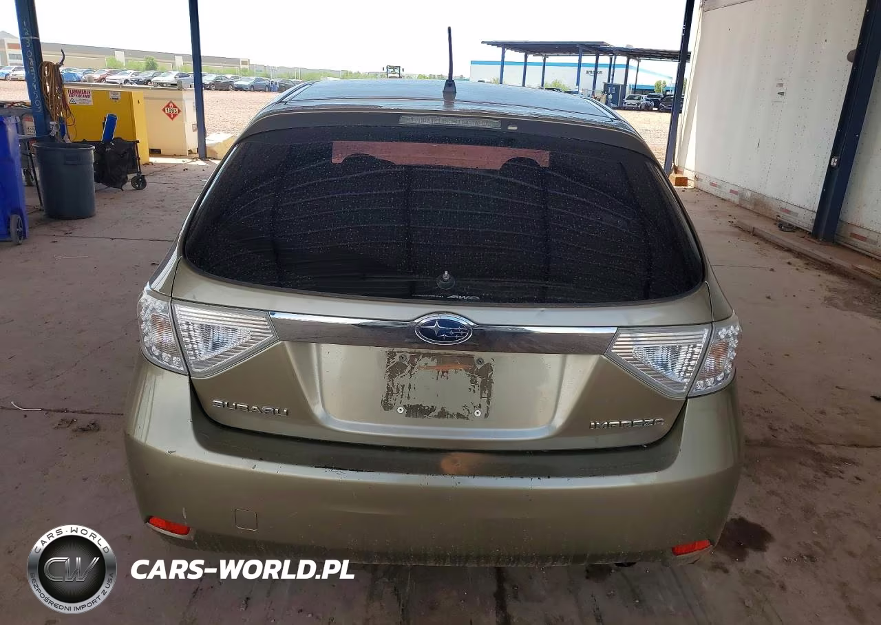 2008 Subaru Impreza 2.5I VIN:JF1GH61608G804191 - 6