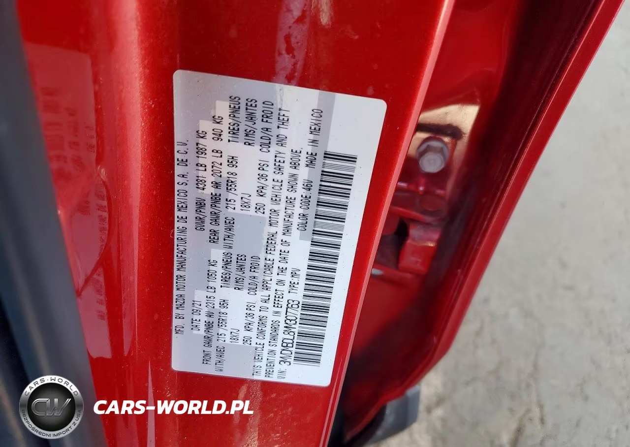 2021 Mazda Cx-30 Premium VIN:3MVDMBDL8MM307763 - 13