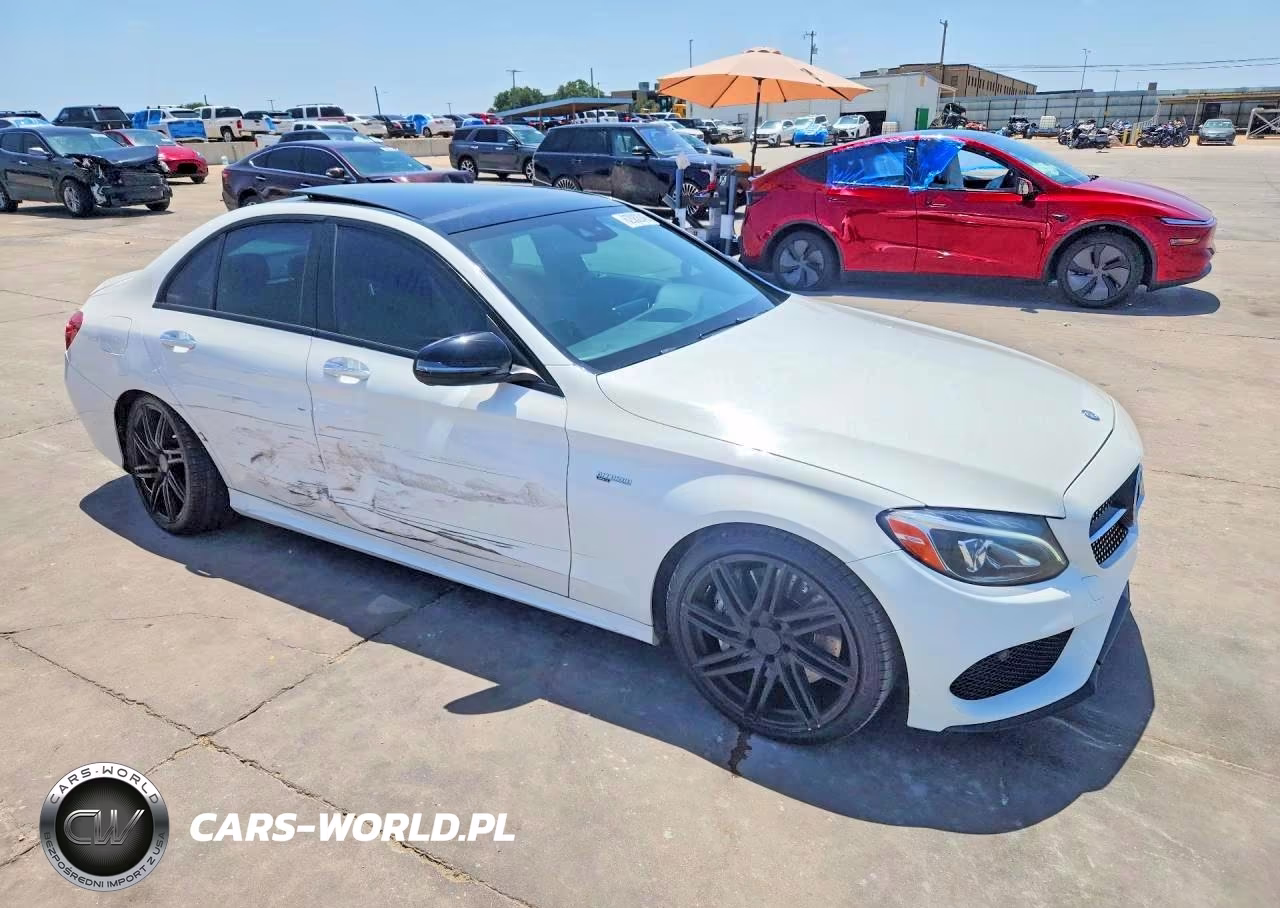 2017 Mercedes-Benz C 43 4Matic Amg VIN:55SWF6EB9HU185358 - 4