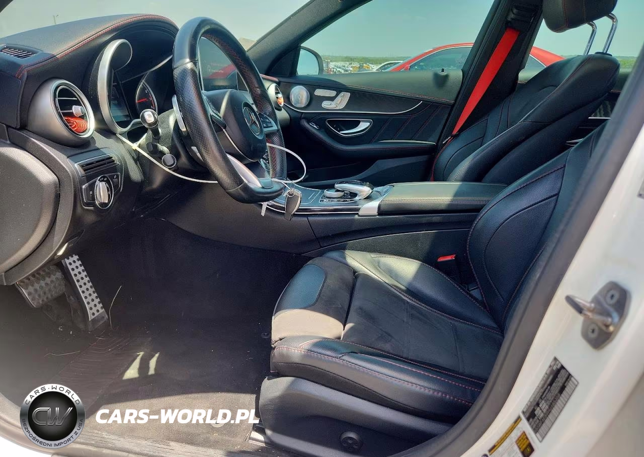 2017 Mercedes-Benz C 43 4Matic Amg VIN:55SWF6EB9HU185358 - 7