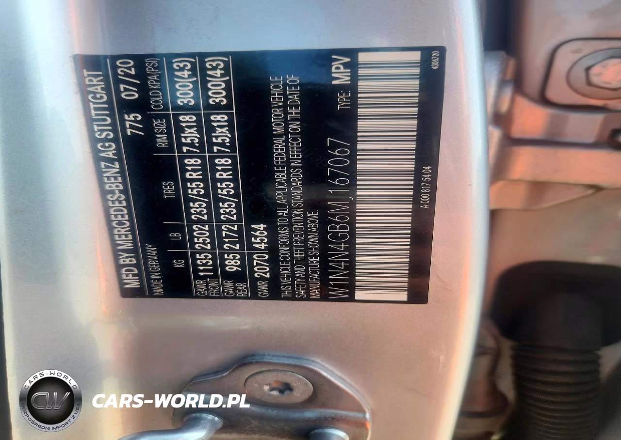2021 Mercedes-Benz Gla 250 VIN:W1N4N4GB6MJ167067 - 13