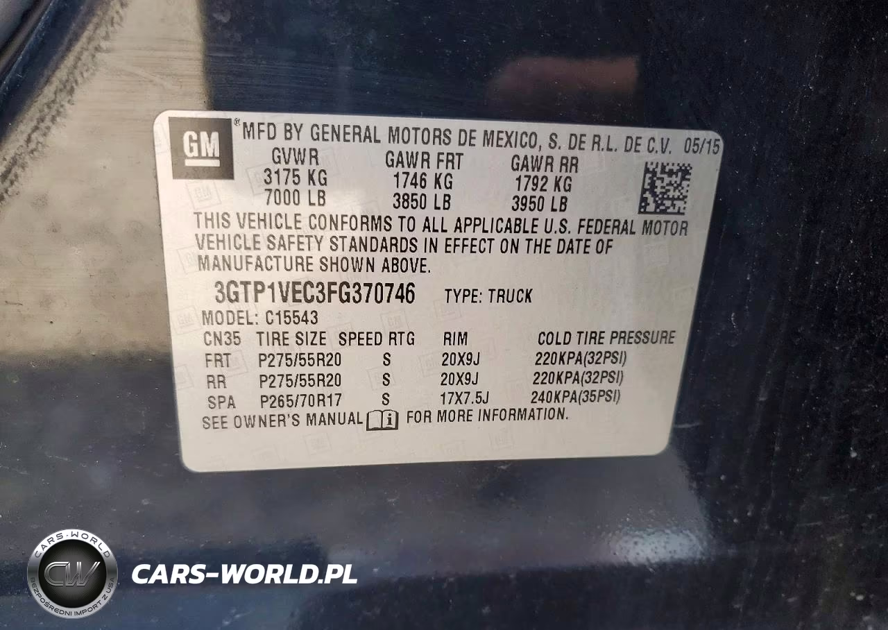 2015 GMC Sierra C1500 Slt VIN:3GTP1VEC3FG370746 - 12