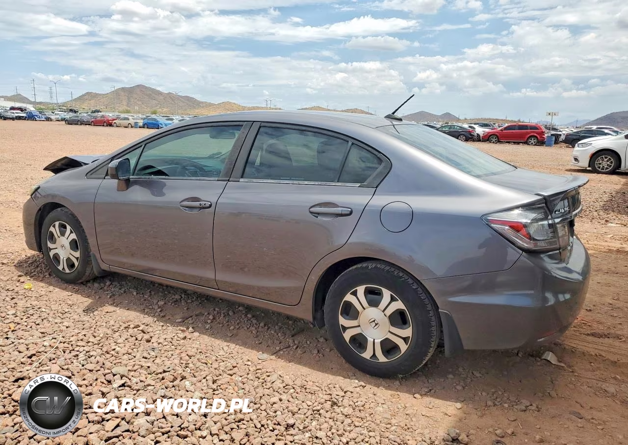 2014 Honda Civic Hybrid VIN:19XFB4F21EE000821 - 2