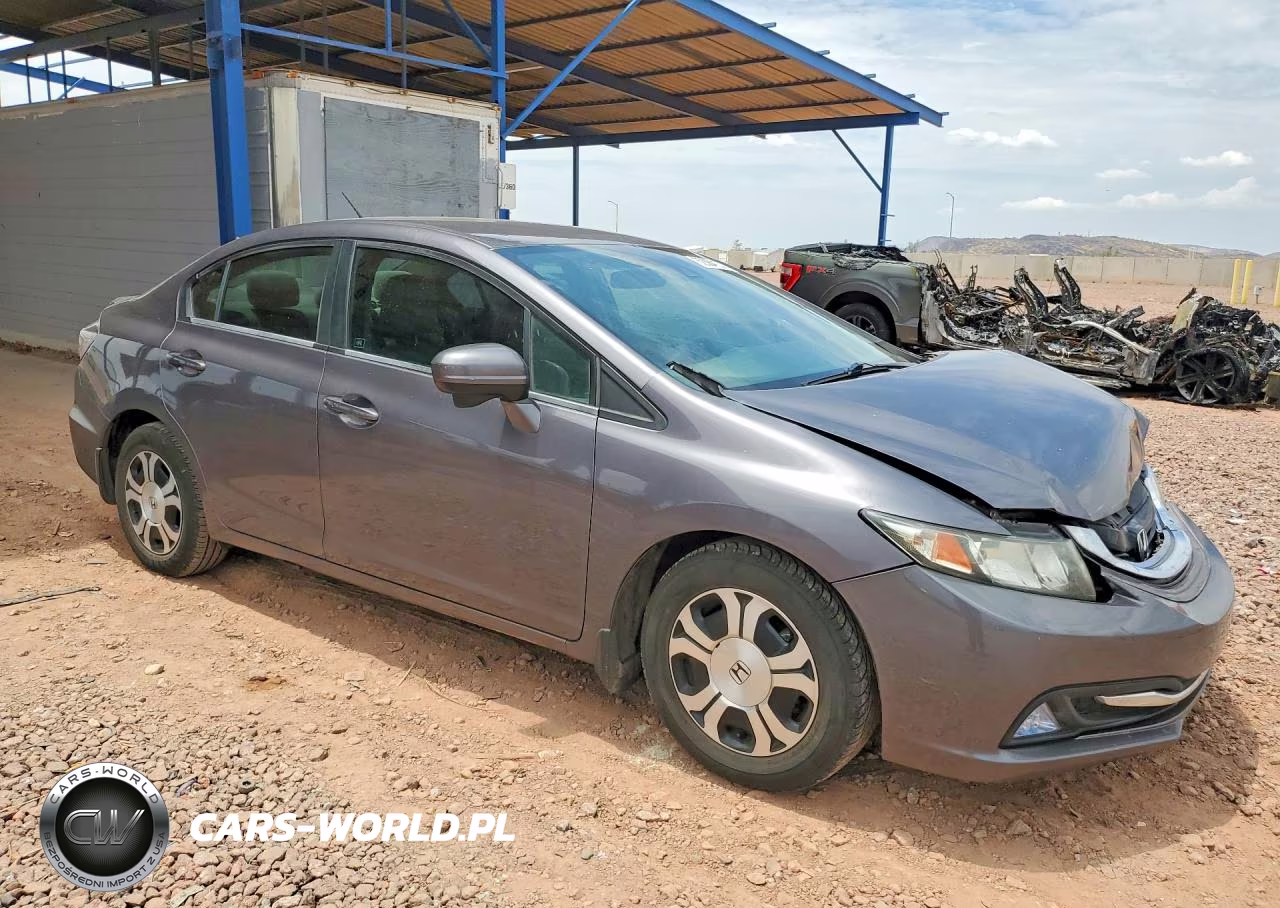 2014 Honda Civic Hybrid VIN:19XFB4F21EE000821 - 4