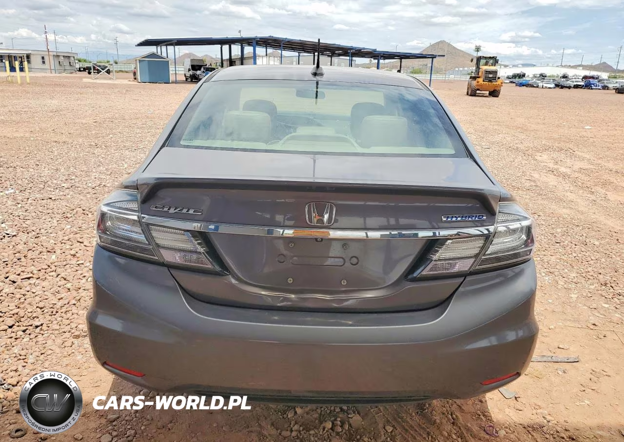 2014 Honda Civic Hybrid VIN:19XFB4F21EE000821 - 6