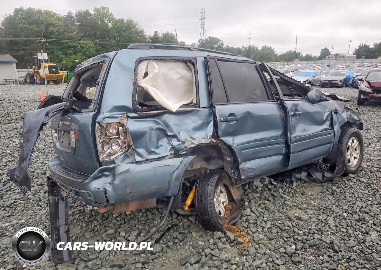 2008 Honda Pilot Vp VIN:5FNYF28258B014069 - 3