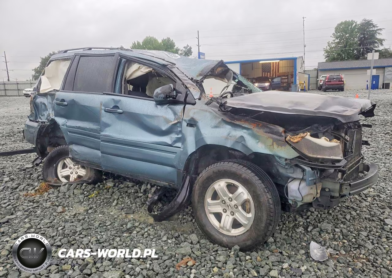2008 Honda Pilot Vp VIN:5FNYF28258B014069 - 4