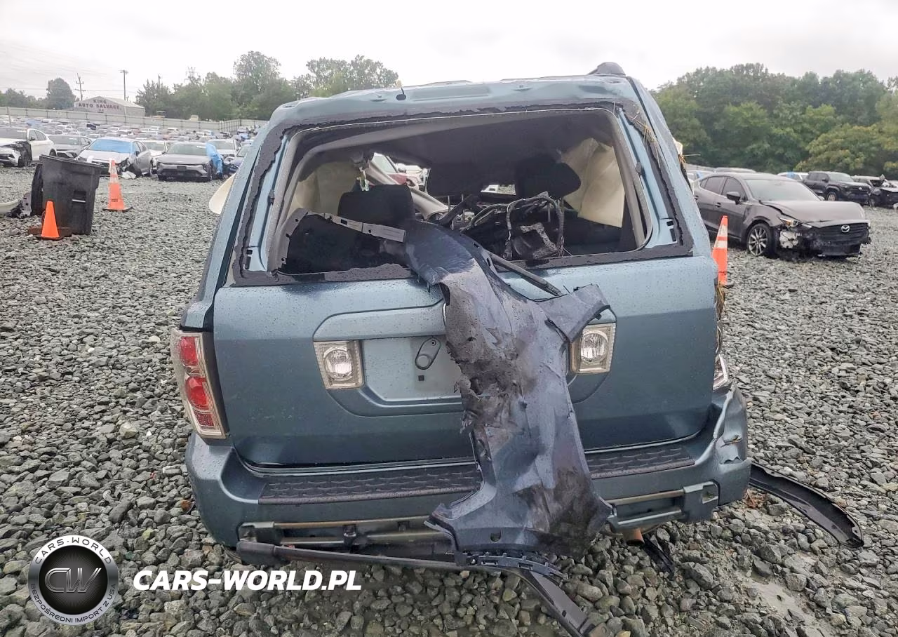 2008 Honda Pilot Vp VIN:5FNYF28258B014069 - 6