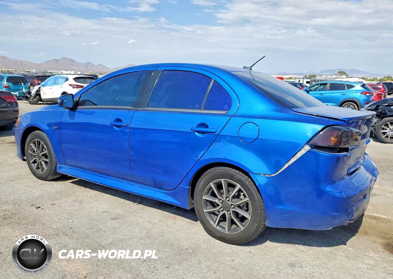 2017 Mitsubishi Lancer Es VIN:JA32U2FU5HU014658 - 2