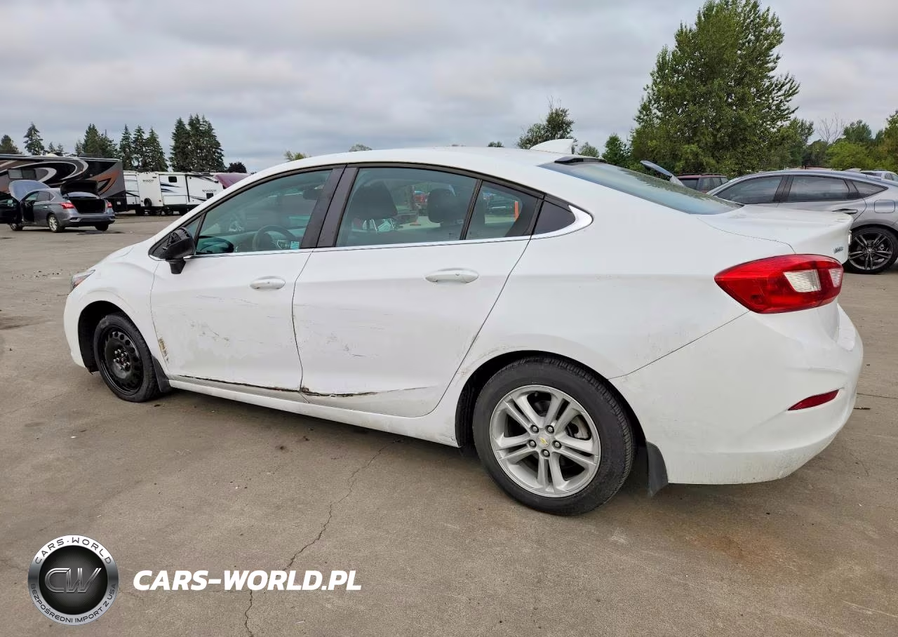 2016 Chevrolet Cruze Lt VIN:1G1BE5SM9G7311167 - 2
