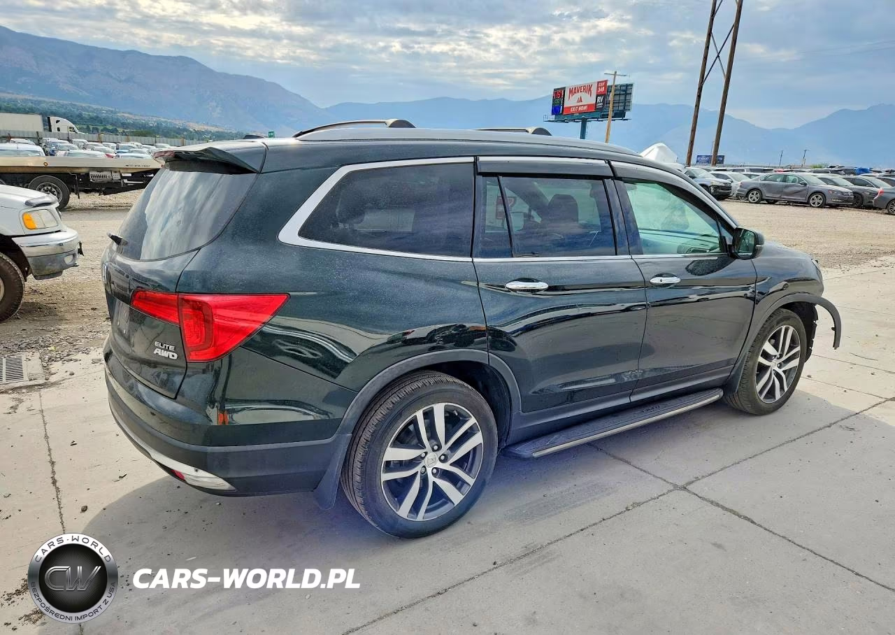 2016 Honda Pilot Elite VIN:5FNYF6H01GB066674 - 3