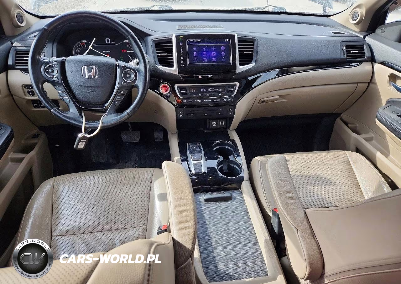 2016 Honda Pilot Elite VIN:5FNYF6H01GB066674 - 8