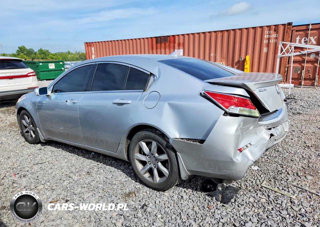 2012 Acura Tl VIN:19UUA8F5XCA033104 - 2