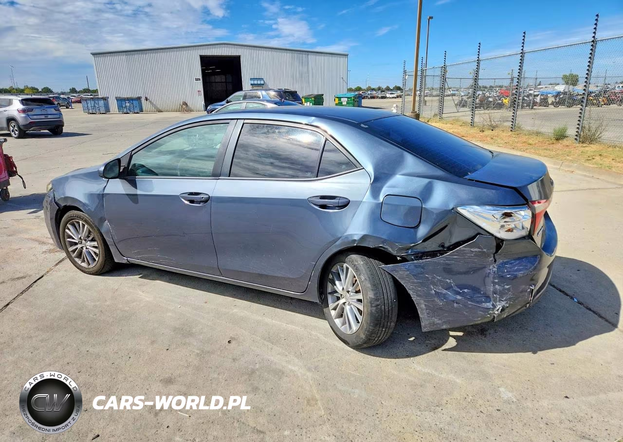 2015 Toyota Corolla Le VIN:2T1BURHE5FC431255 - 2