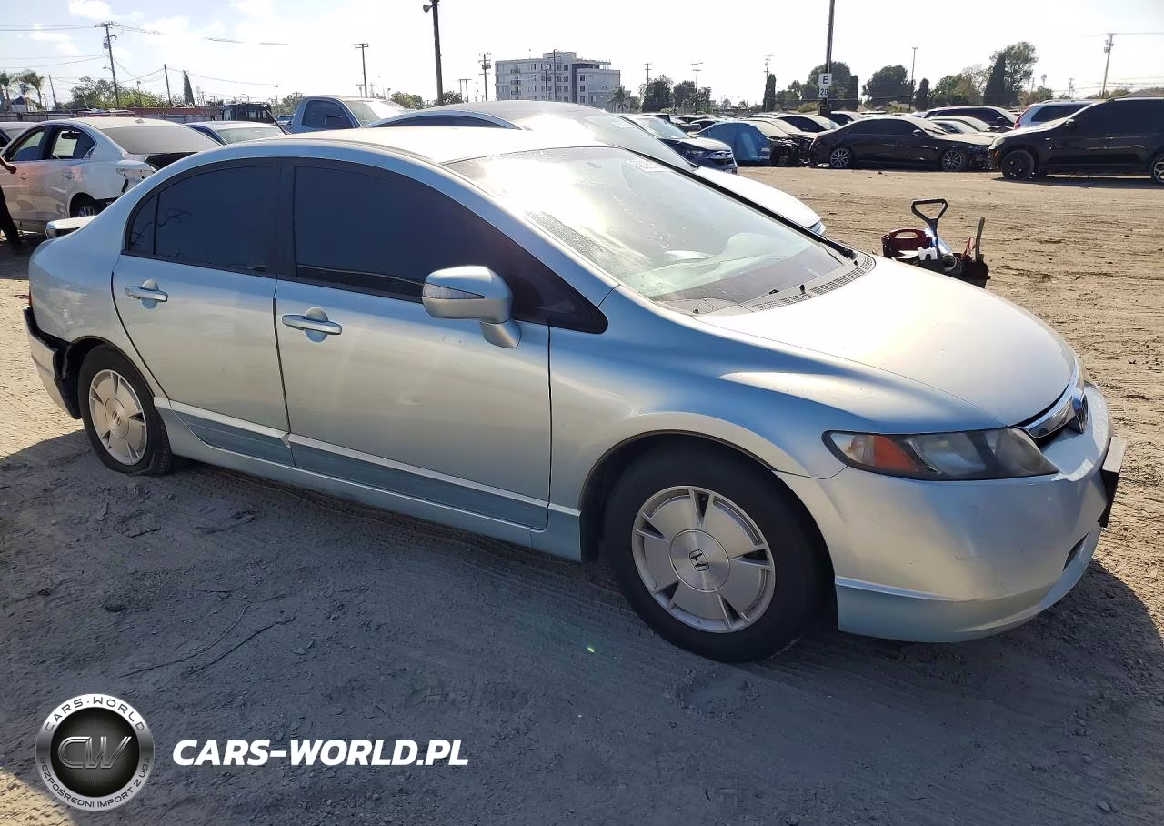 2007 Honda Civic Hybrid VIN:JHMFA36287S010872 - 4
