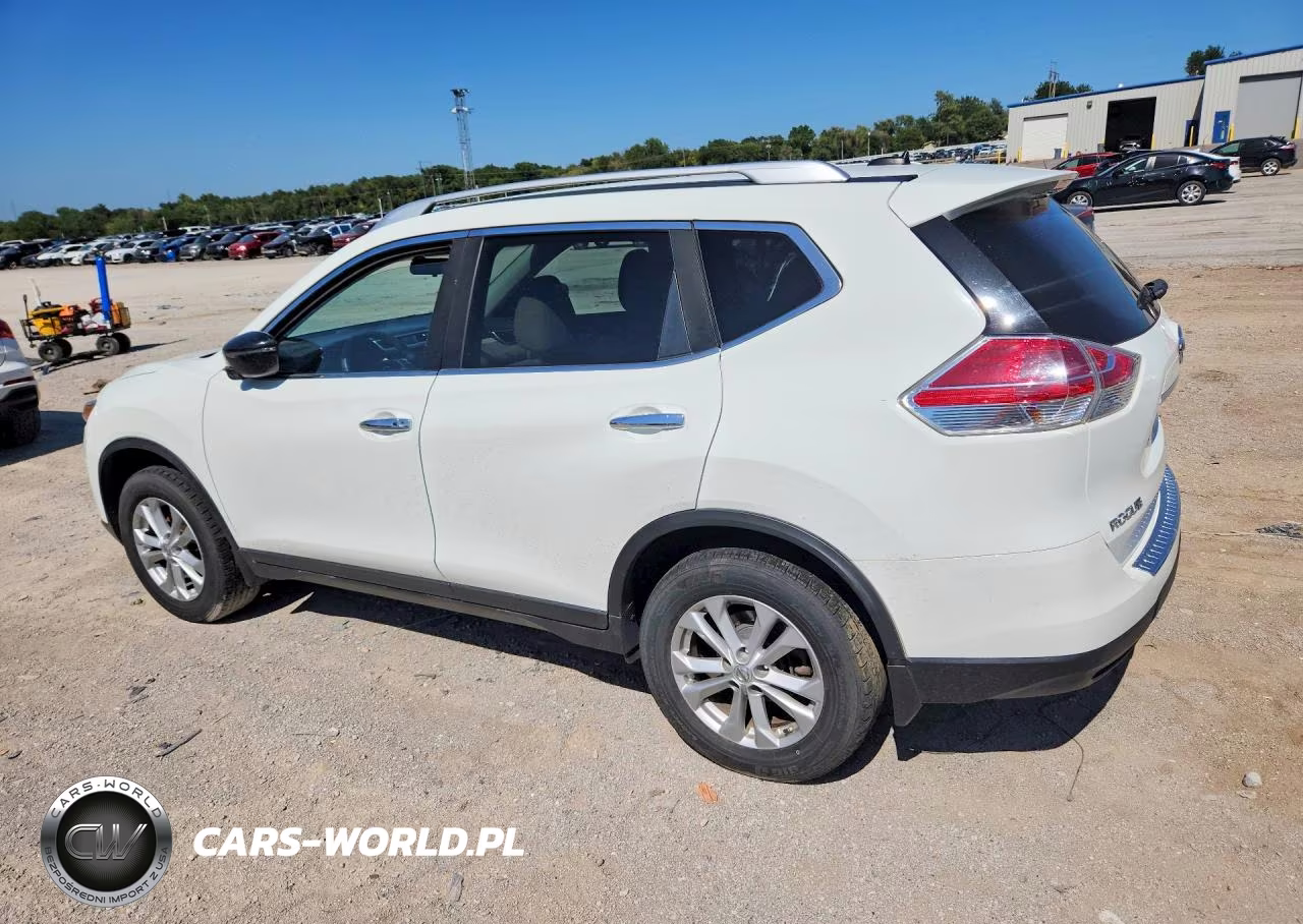2016 Nissan Rogue Sv VIN:KNMAT2MV7GP639183 - 2