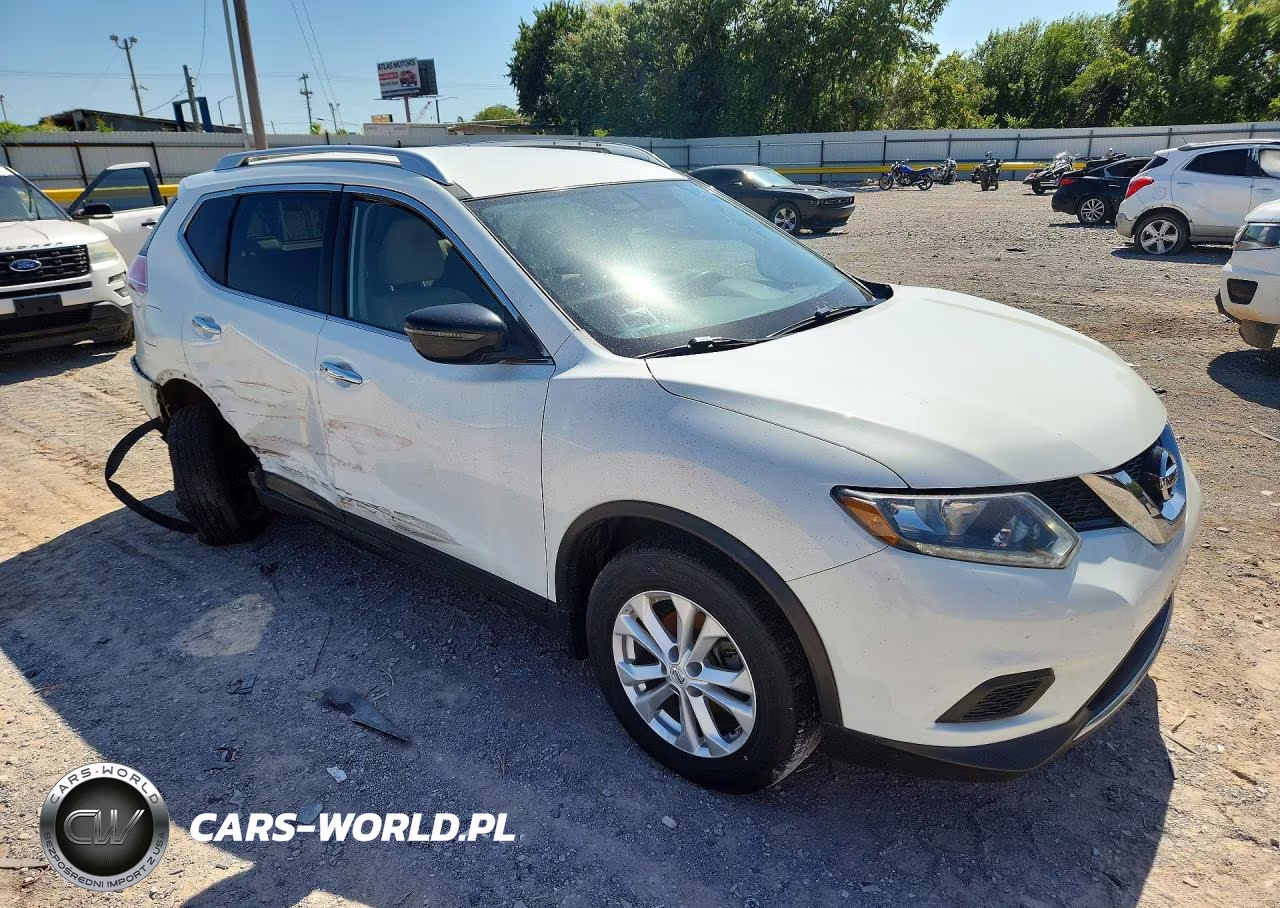 2016 Nissan Rogue Sv VIN:KNMAT2MV7GP639183 - 4