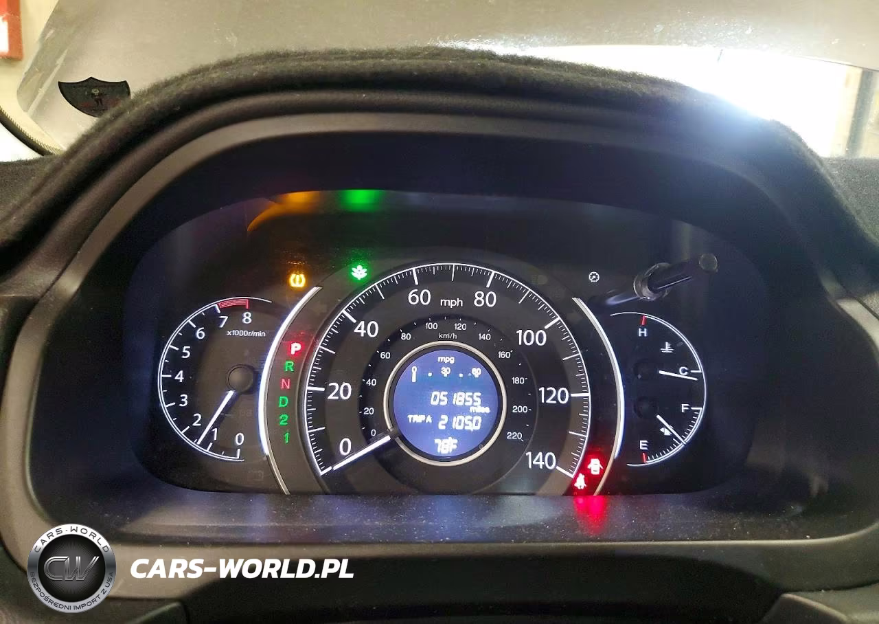 2014 Honda Cr-V Lx VIN:2HKRM3H3XEH550442 - 9