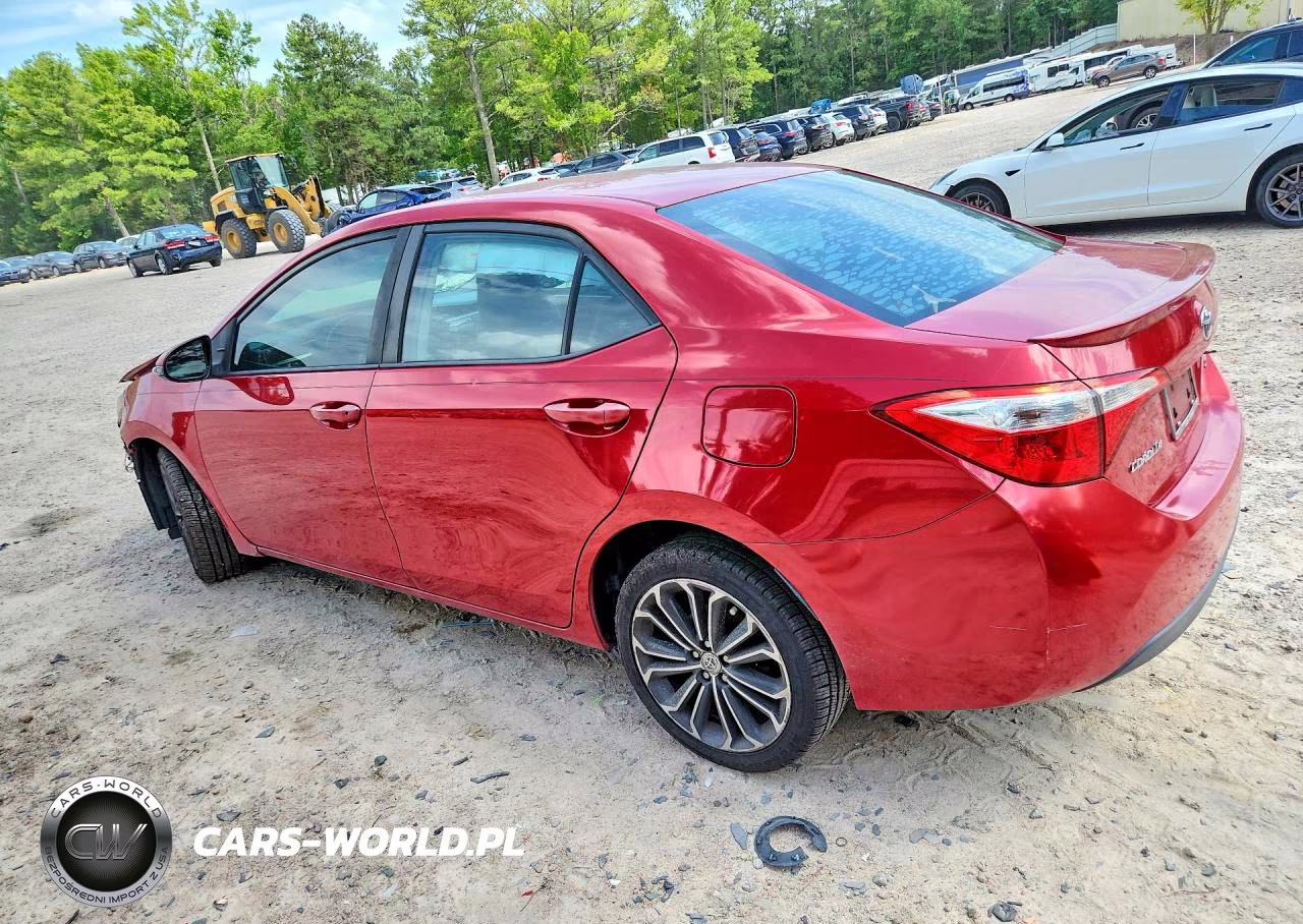 2015 Toyota Corolla S Plus VIN:2T1BURHE3FC308943 - 2