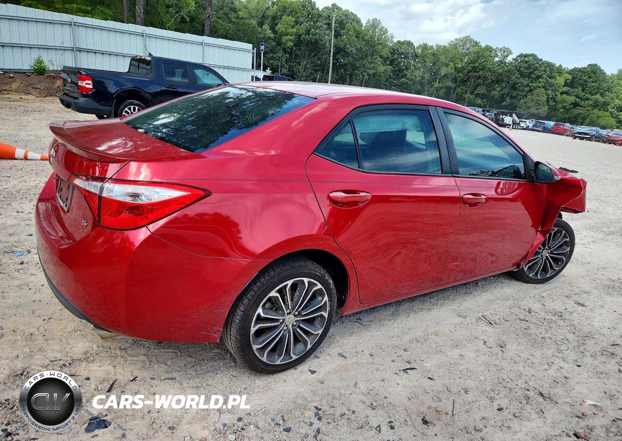 2015 Toyota Corolla S Plus VIN:2T1BURHE3FC308943 - 3