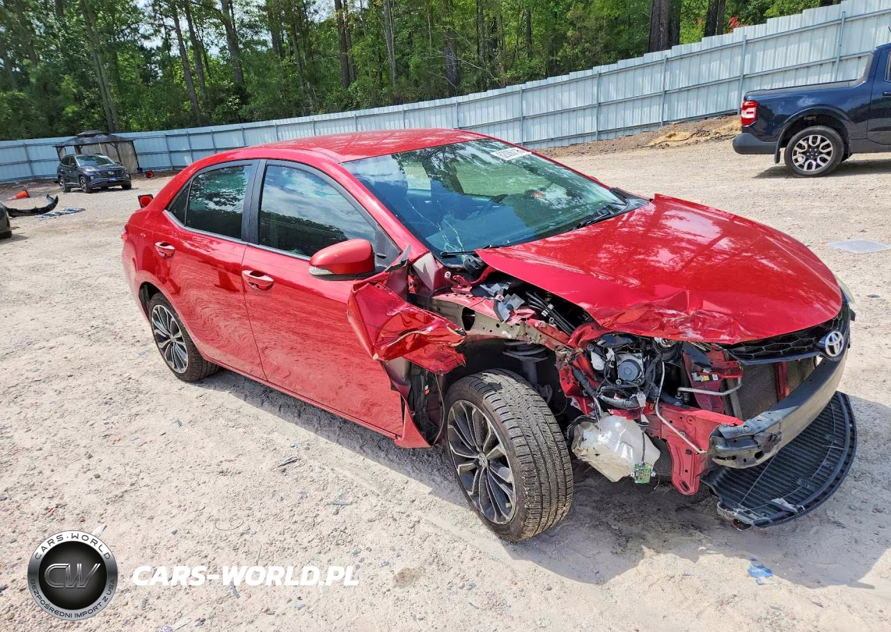 2015 Toyota Corolla S Plus VIN:2T1BURHE3FC308943 - 4