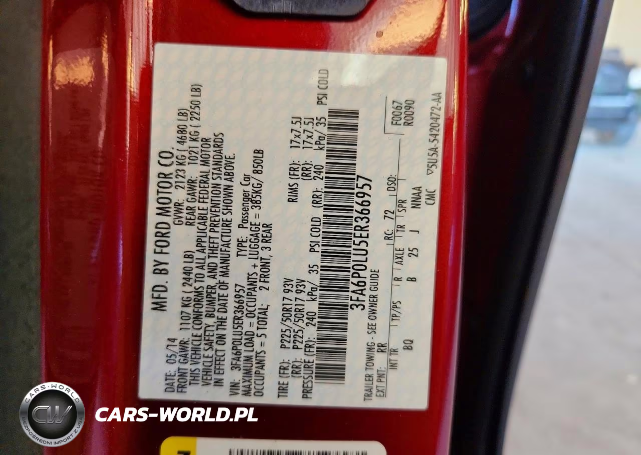 2014 Ford Fusion Se Hybrid VIN:3FA6P0LU5ER366957 - 12