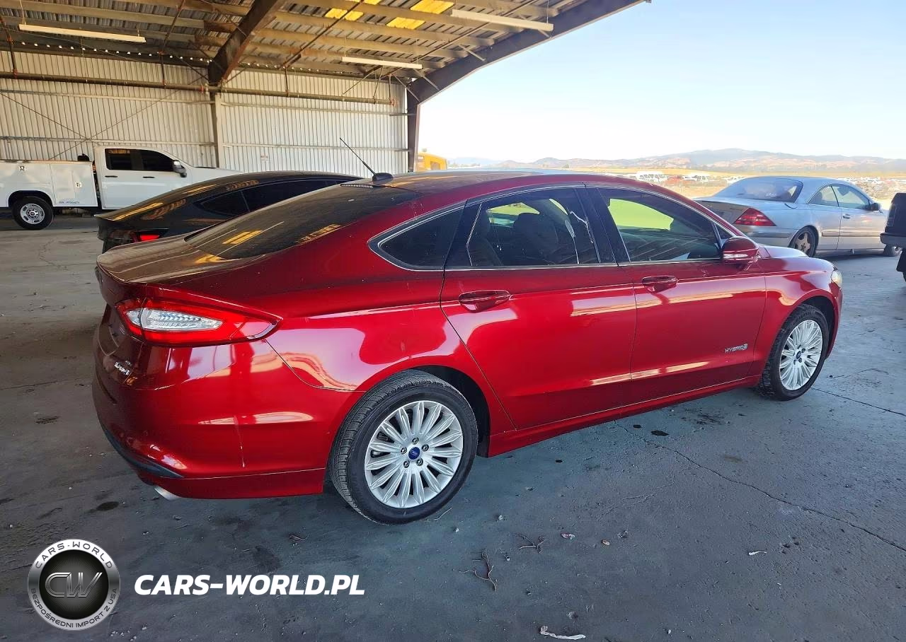 2014 Ford Fusion Se Hybrid VIN:3FA6P0LU5ER366957 - 3