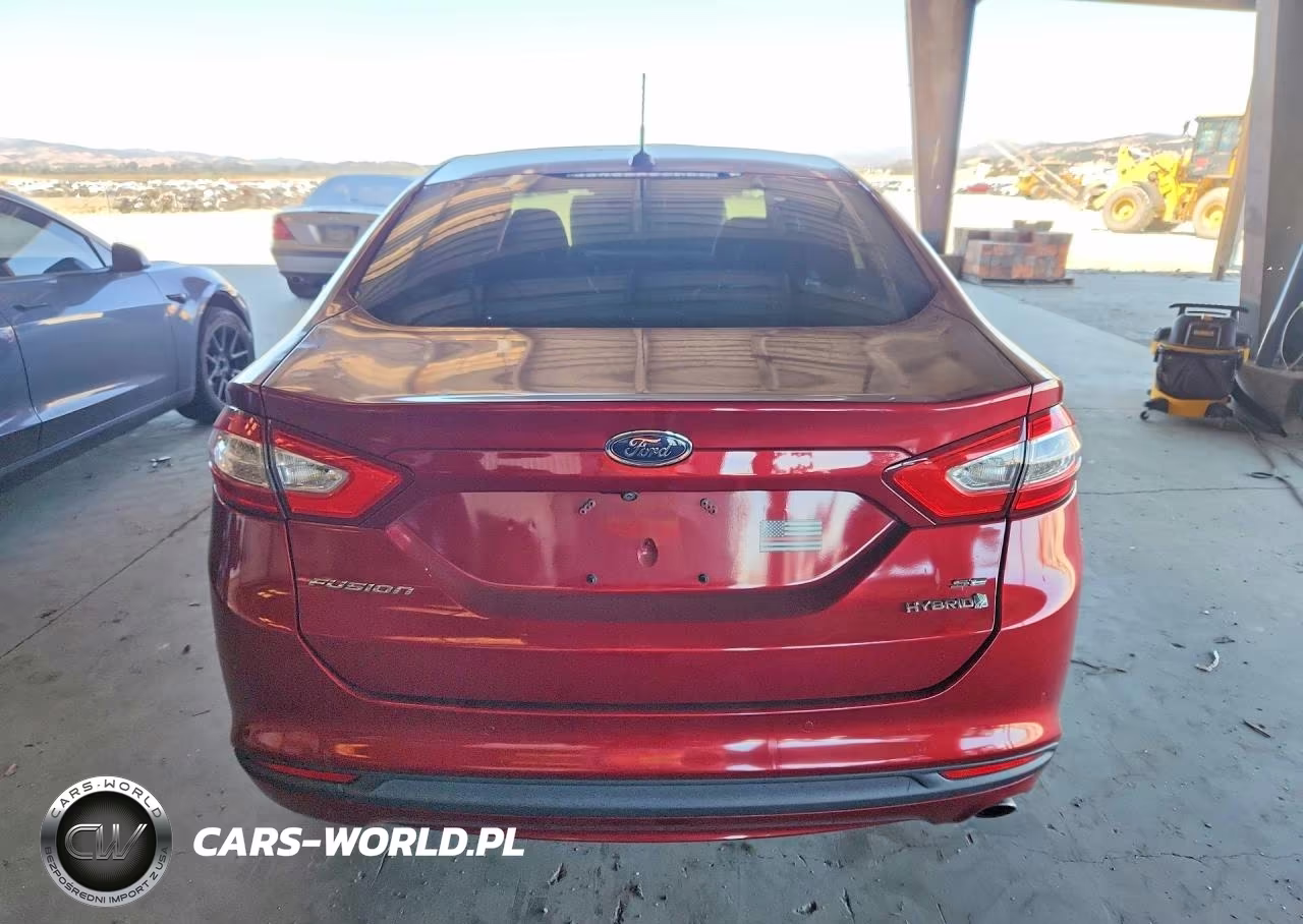 2014 Ford Fusion Se Hybrid VIN:3FA6P0LU5ER366957 - 6