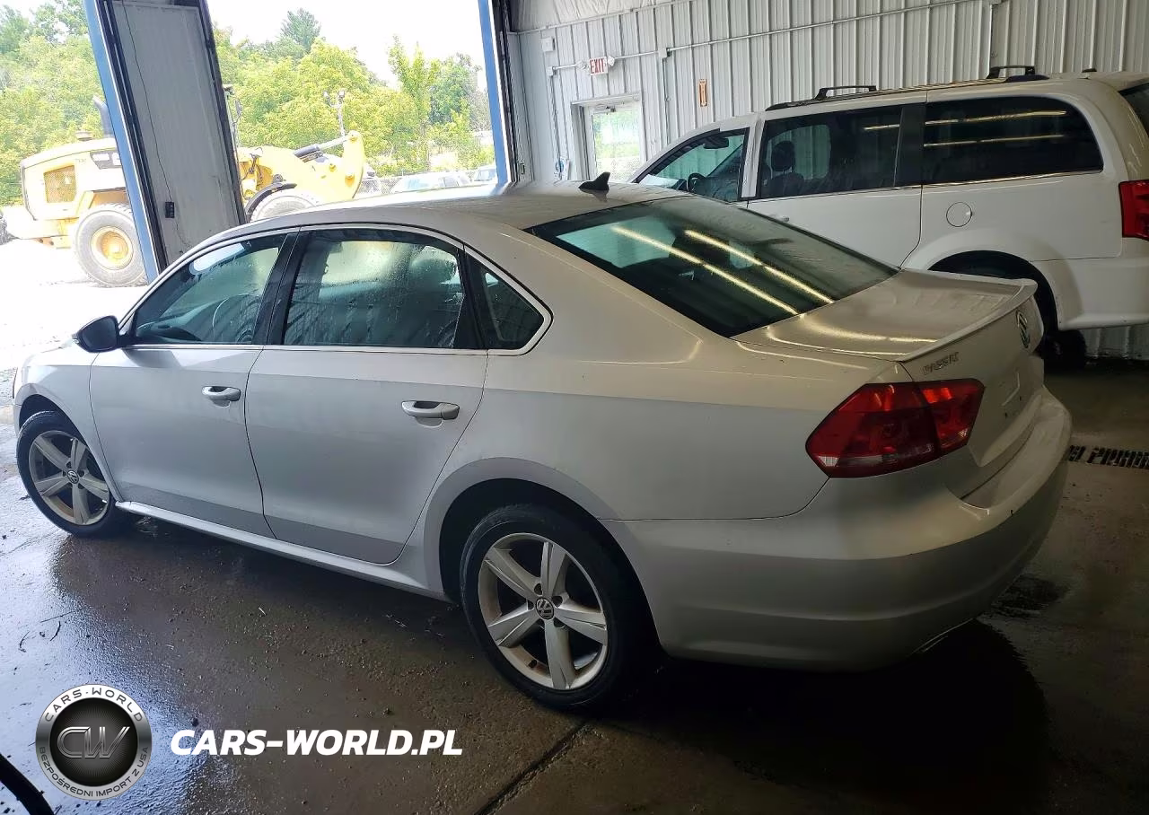 2012 Volkswagen Passat Se VIN:1VWBN7A3XCC089927 - 2