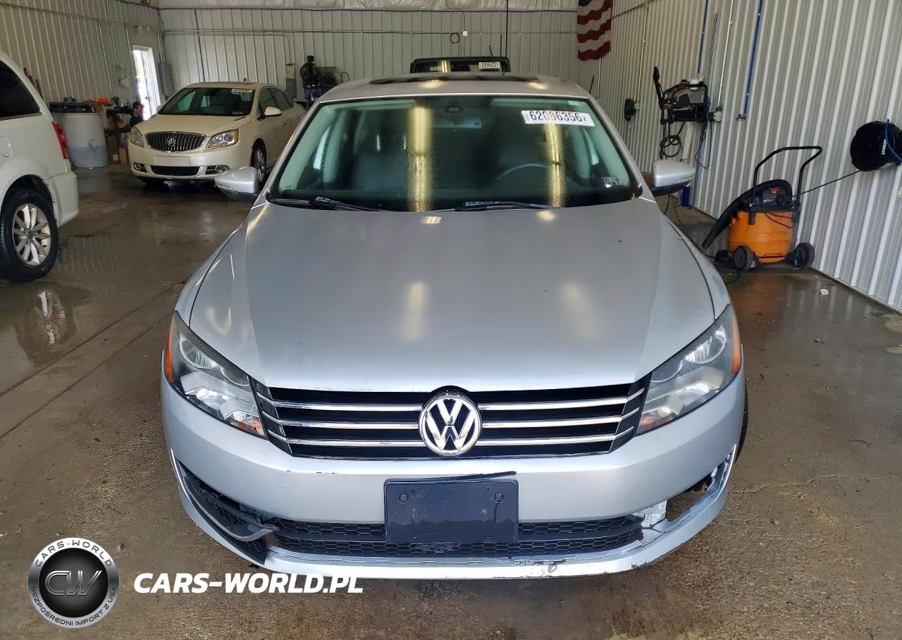 2012 Volkswagen Passat Se VIN:1VWBN7A3XCC089927 - 5
