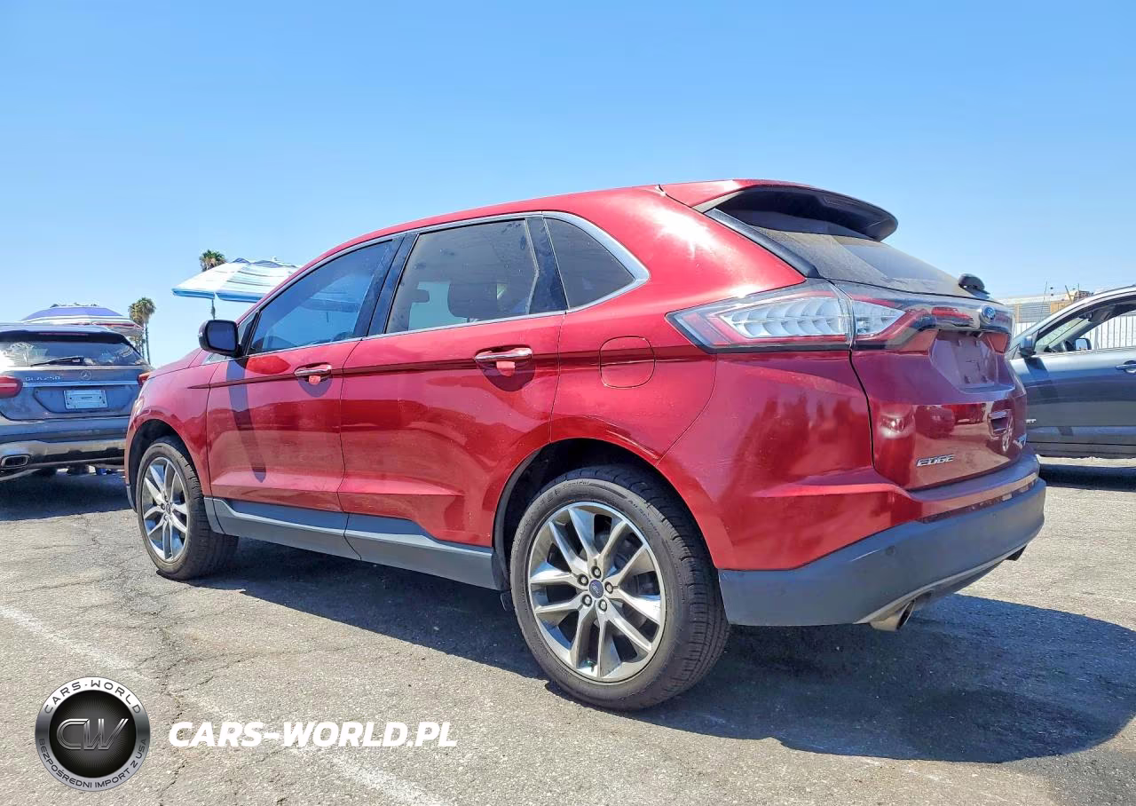2016 Ford Edge Titanium VIN:2FMPK3K98GBB53381 - 2