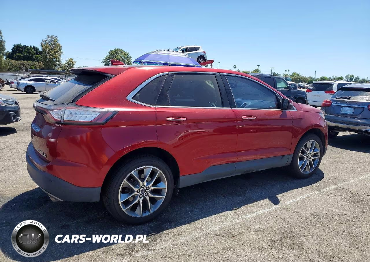 2016 Ford Edge Titanium VIN:2FMPK3K98GBB53381 - 3