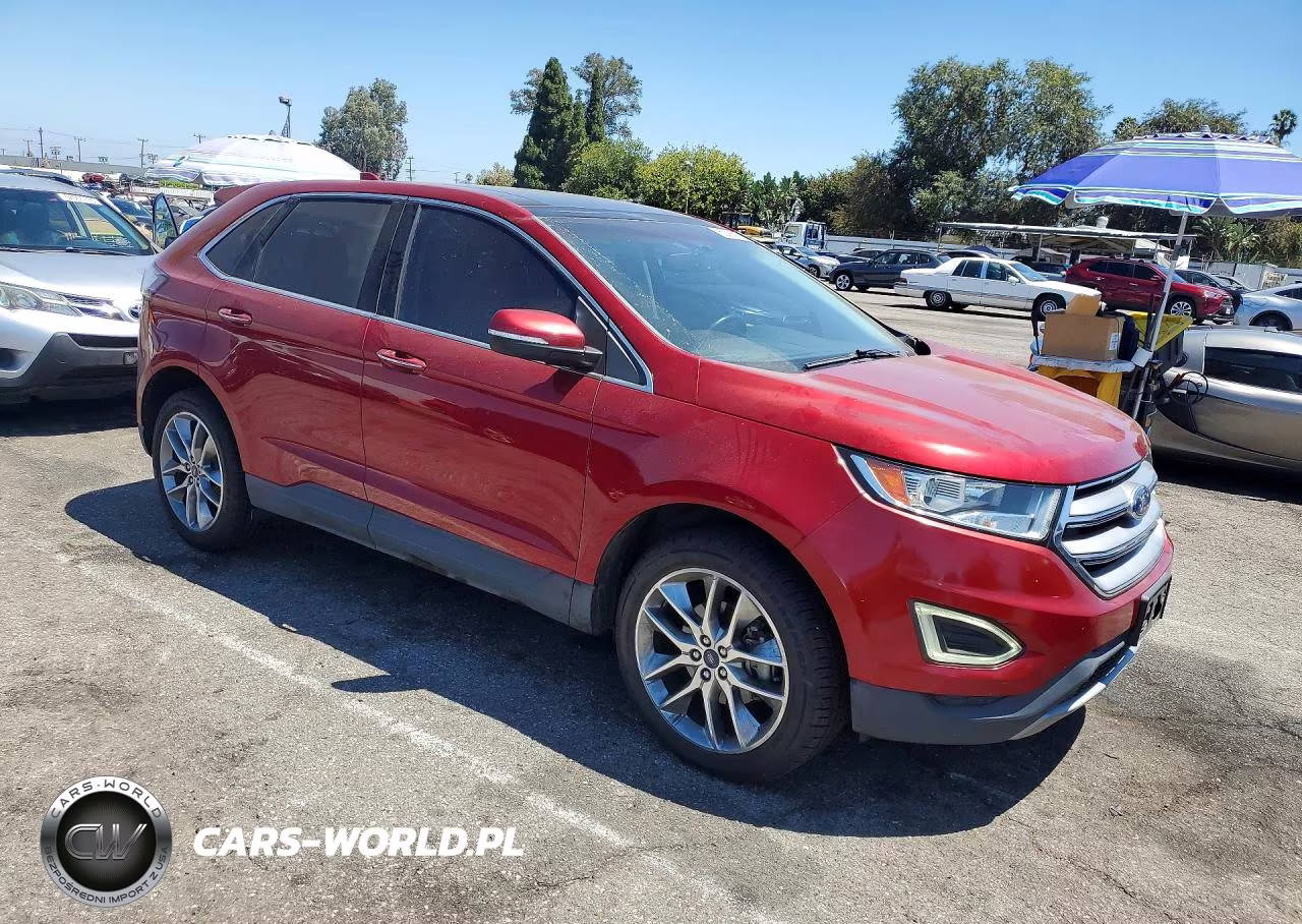 2016 Ford Edge Titanium VIN:2FMPK3K98GBB53381 - 4