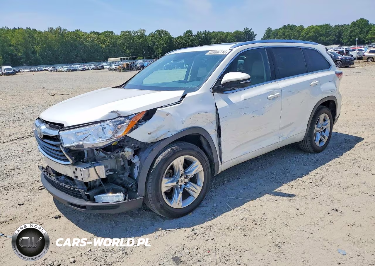 2015 Toyota Highlander Limited Platinum VIN:5TDYKRFH8FS104580 - 1