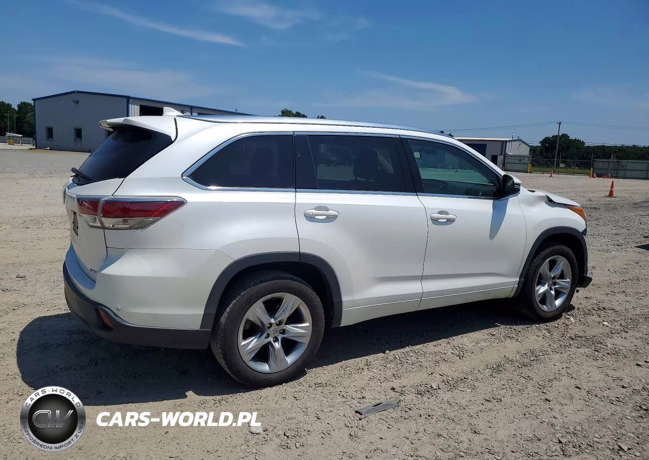 2015 Toyota Highlander Limited Platinum VIN:5TDYKRFH8FS104580 - 3