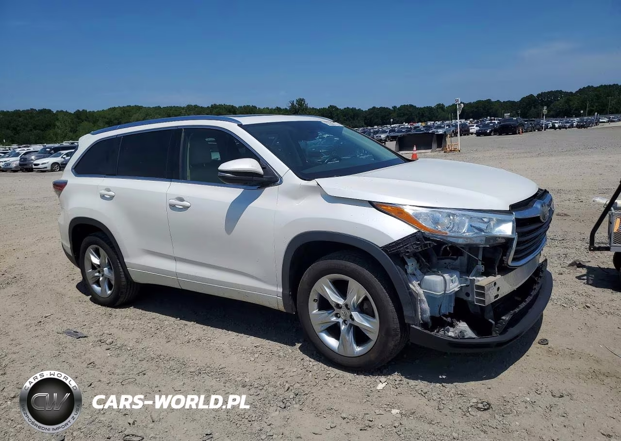 2015 Toyota Highlander Limited Platinum VIN:5TDYKRFH8FS104580 - 4