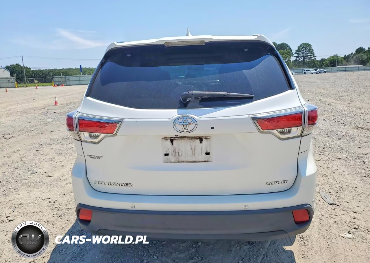2015 Toyota Highlander Limited Platinum VIN:5TDYKRFH8FS104580 - 6