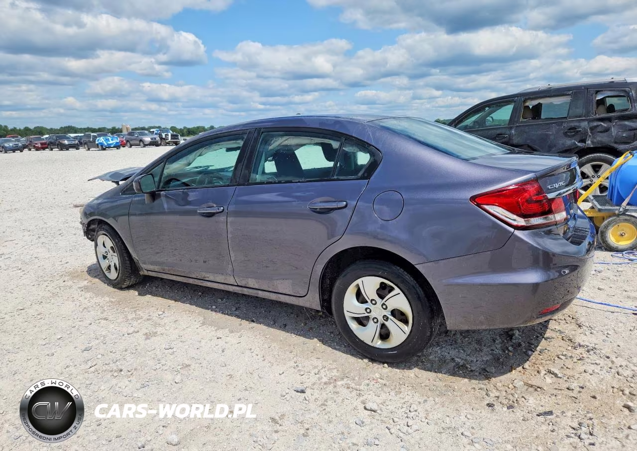2015 Honda Civic Lx VIN:19XFB2F50FE092181 - 2