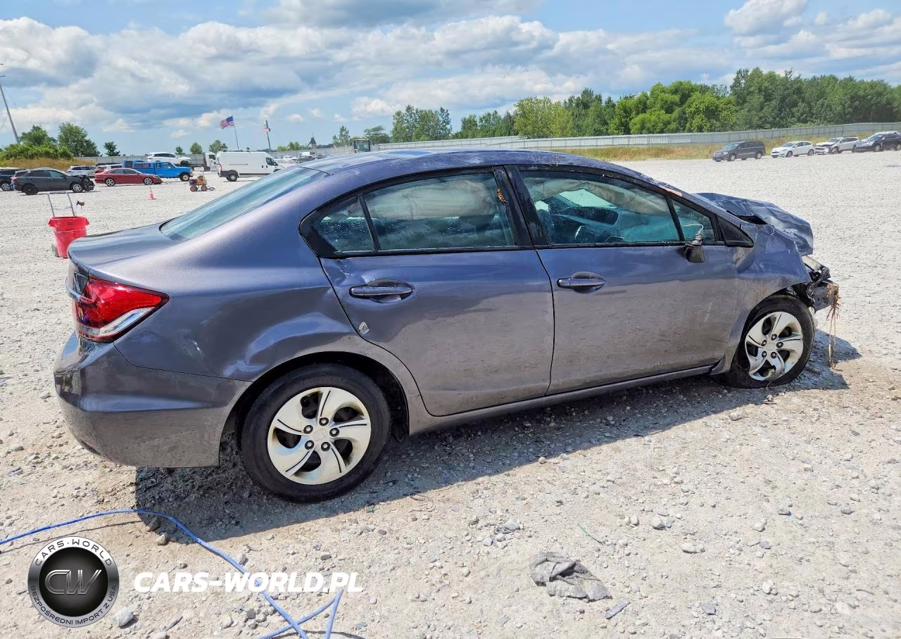 2015 Honda Civic Lx VIN:19XFB2F50FE092181 - 3