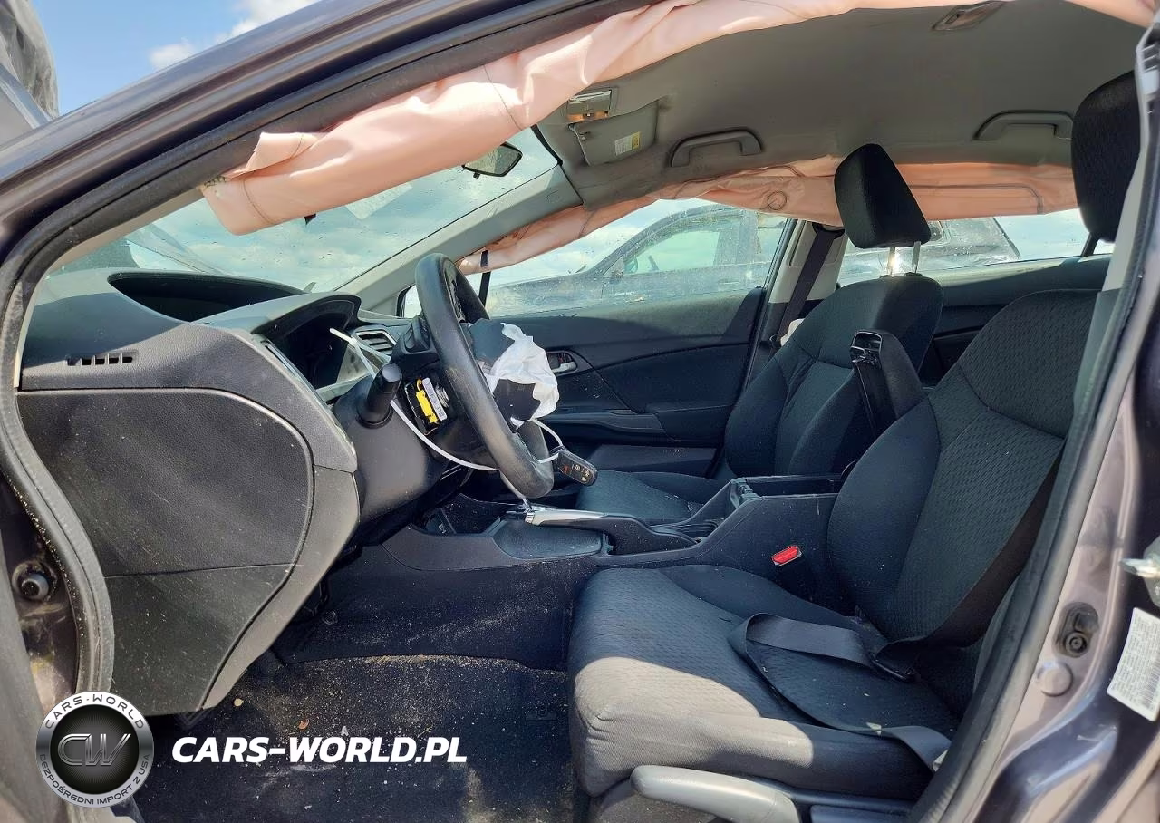 2015 Honda Civic Lx VIN:19XFB2F50FE092181 - 7
