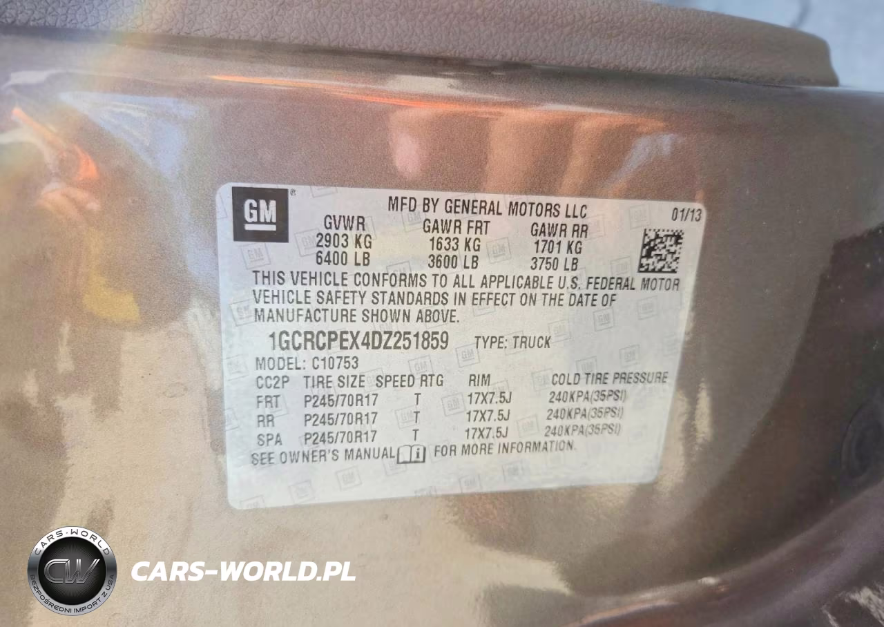 2013 Chevrolet Silverado C1500 VIN:1GCRCPEX4DZ251859 - 12