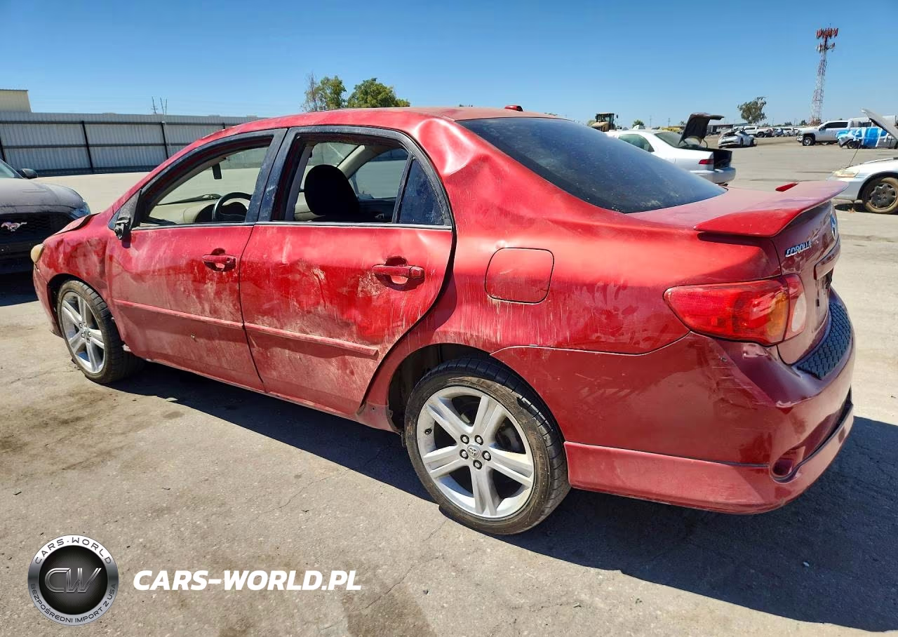 2009 Toyota Corolla Xrs VIN:1NXBE40E59Z117264 - 2