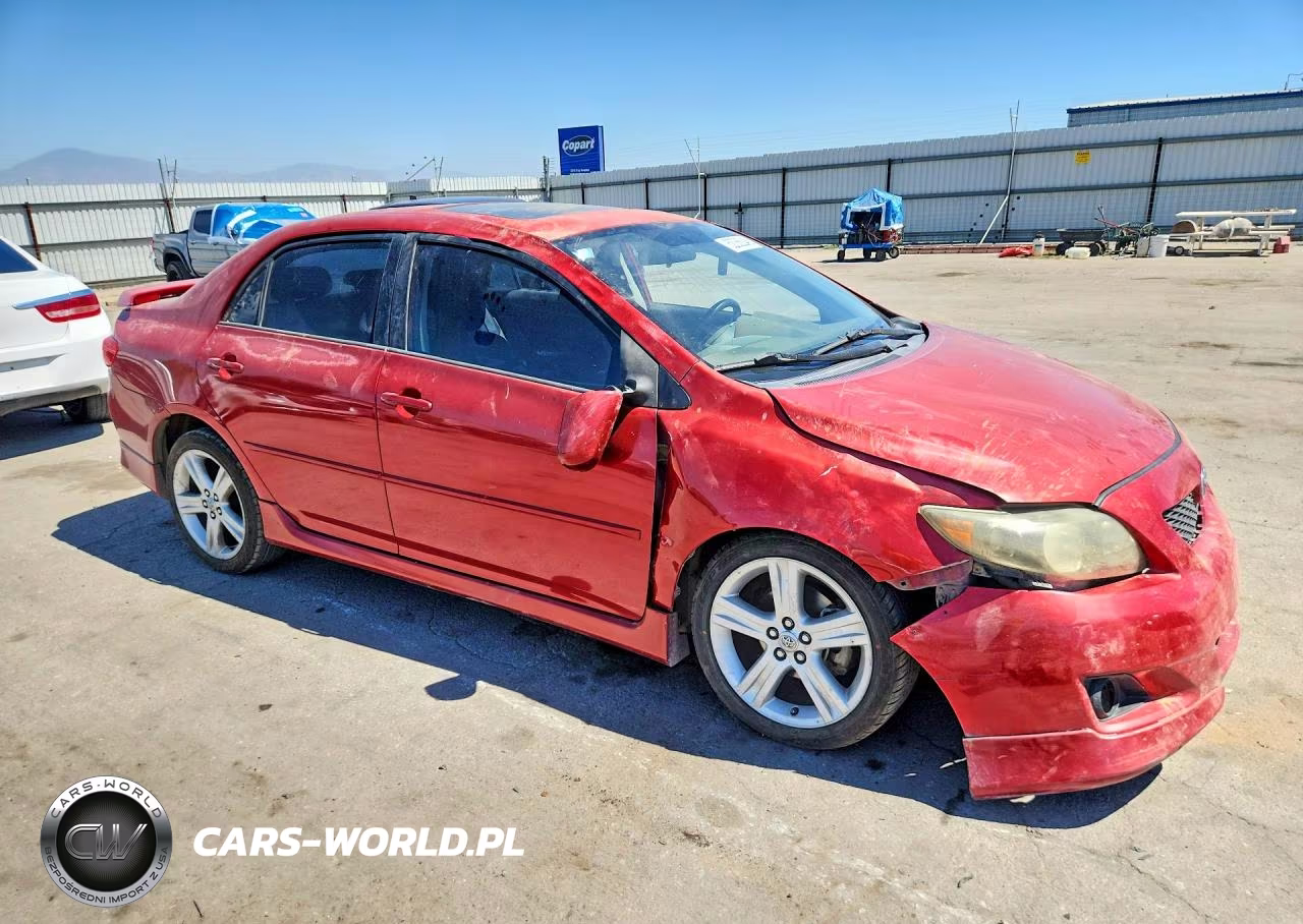 2009 Toyota Corolla Xrs VIN:1NXBE40E59Z117264 - 4