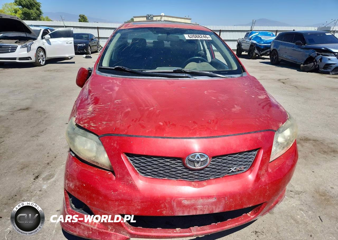 2009 Toyota Corolla Xrs VIN:1NXBE40E59Z117264 - 5