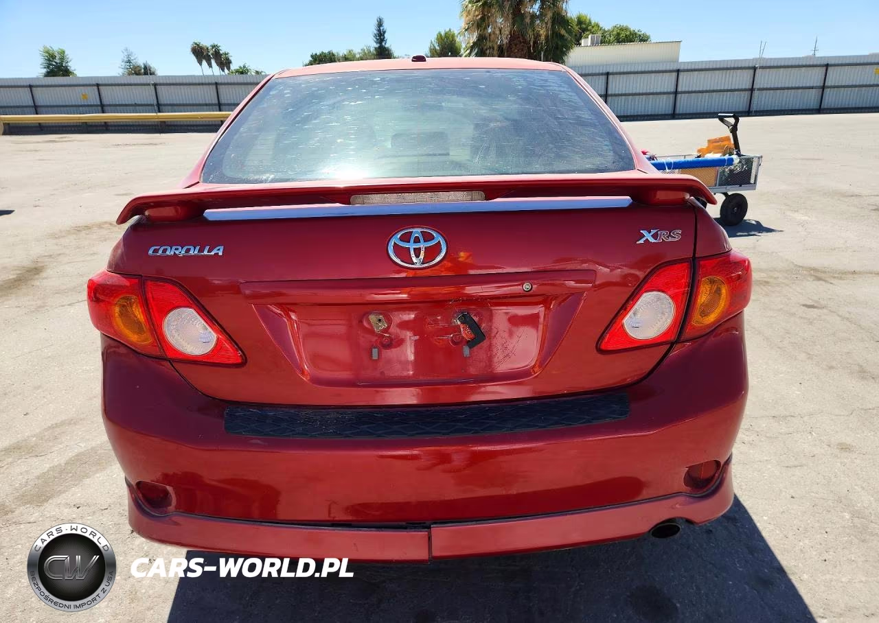2009 Toyota Corolla Xrs VIN:1NXBE40E59Z117264 - 6