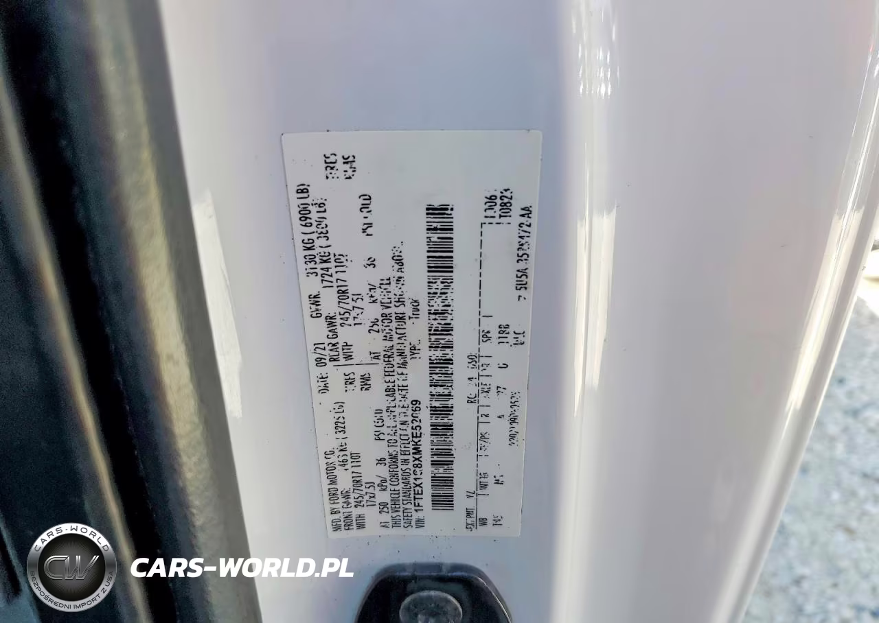 2021 Ford F150 Super Cab VIN:1FTEX1C8XMKE52069 - 13