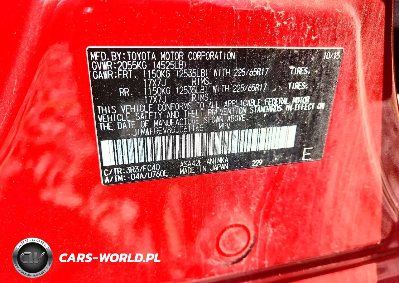 2016 Toyota Rav4 Xle VIN:JTMWFREV8GJ061165 - 13