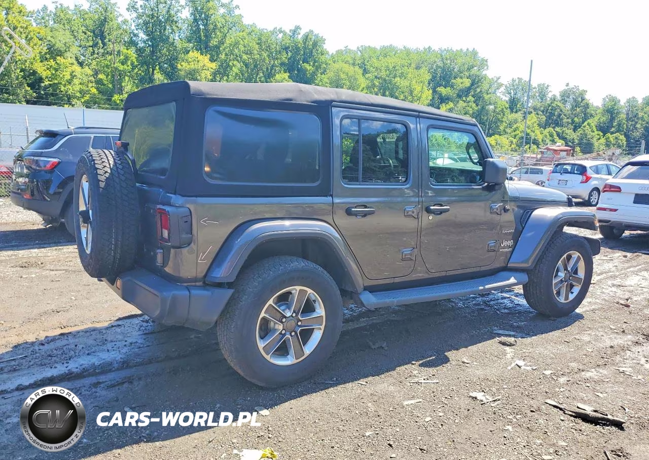 2019 Jeep Wrangler Unlimited Sahara VIN:1C4HJXEN9KW667825 - 3