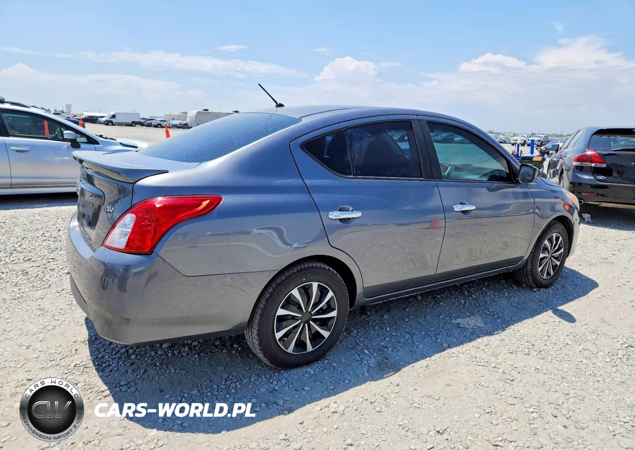 2019 Nissan Versa Sv VIN:3N1CN7AP2KL805588 - 3