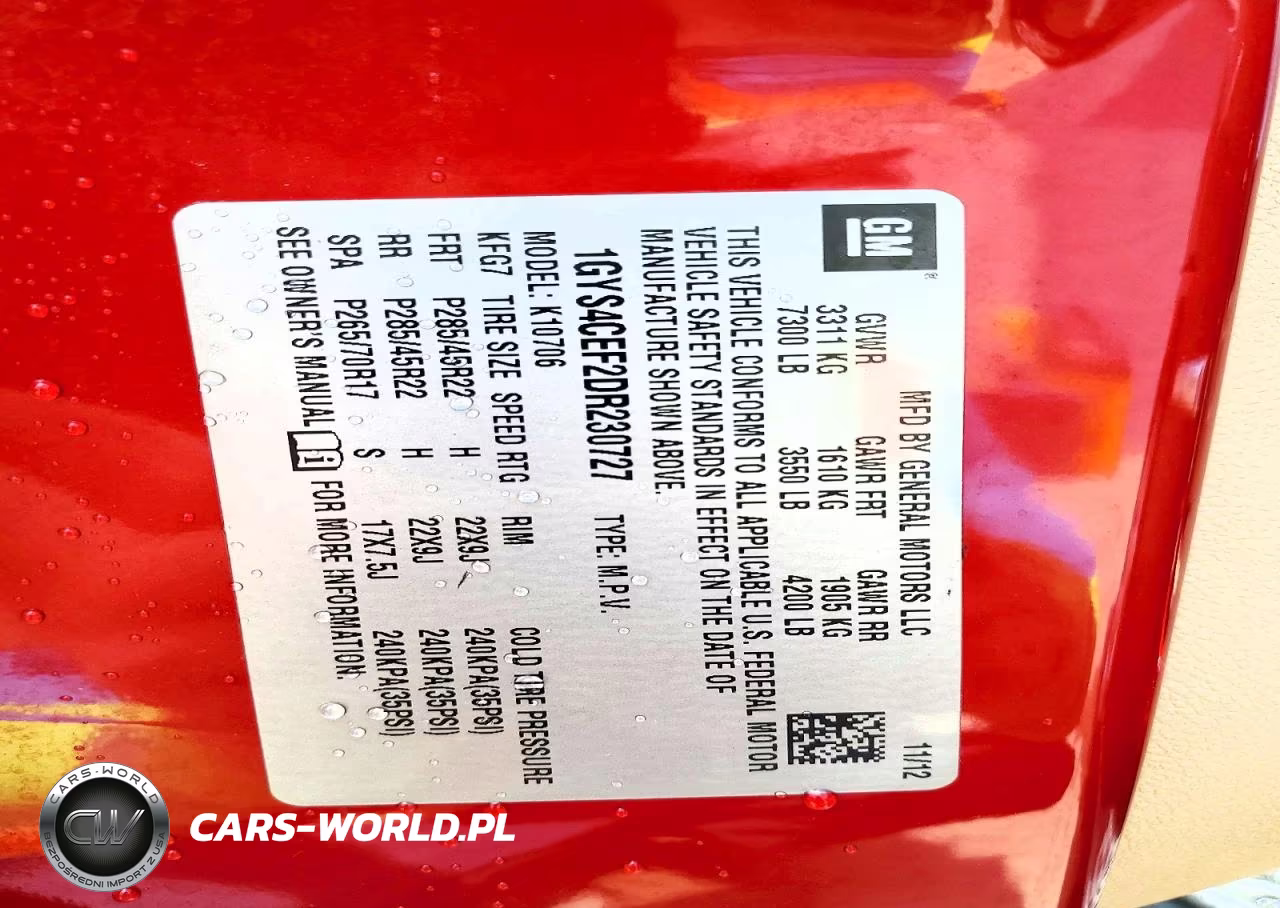 2013 Cadillac Escalade Premium VIN:1GYS4CEF2DR230727 - 13